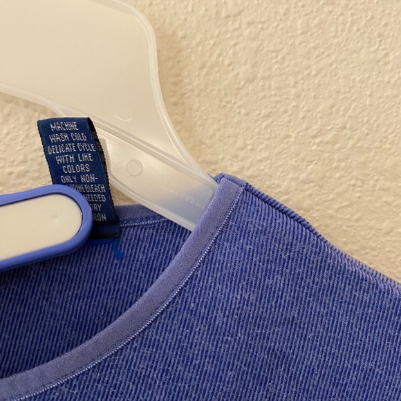 Kate Scott Cotton Blend Crew Neck Short Sleeve Shirt Large - Picture 3 of 5